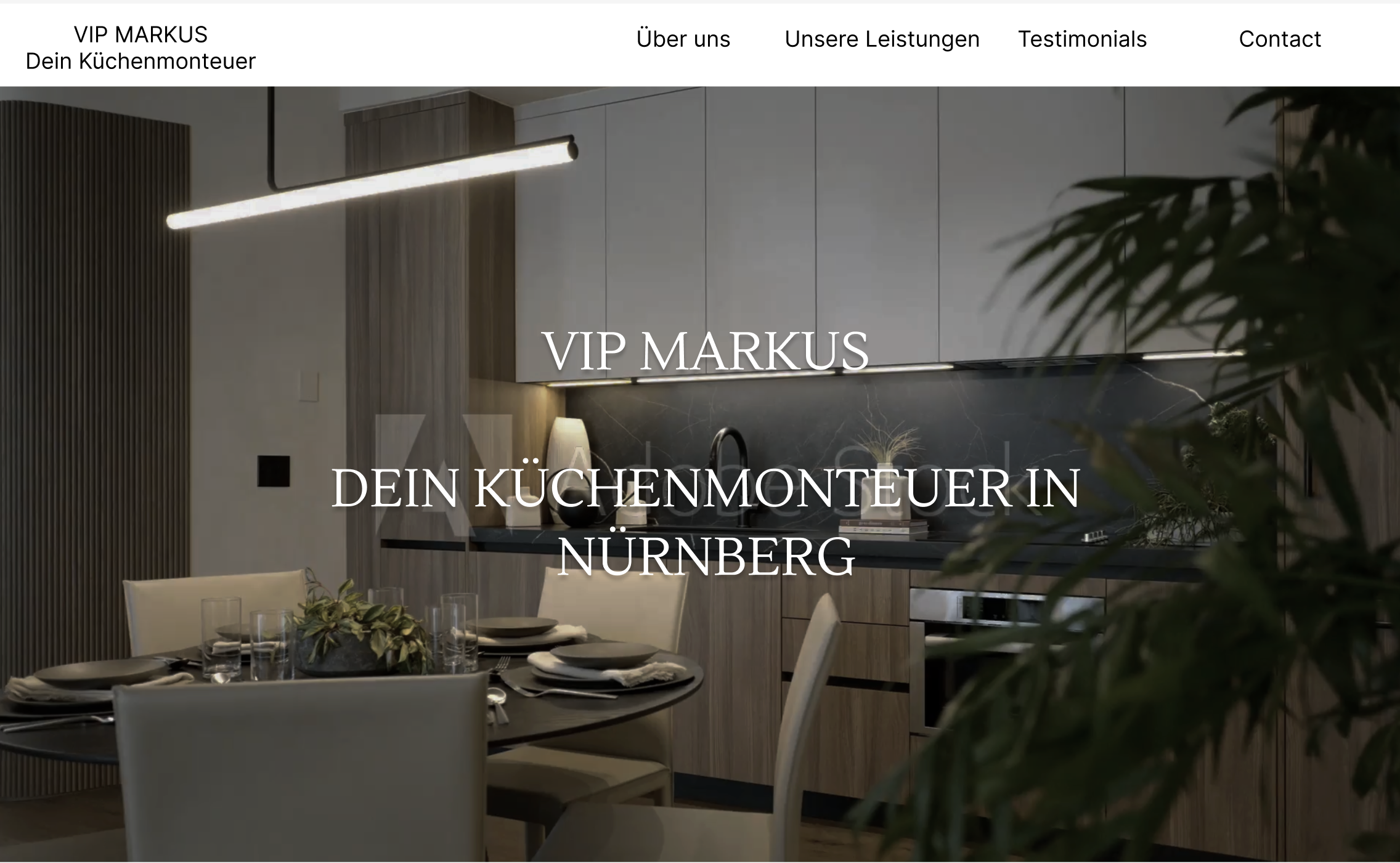 Küchenmanufaktur Website
